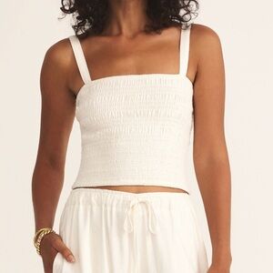 Z Supply Amelie Linen Top (M)